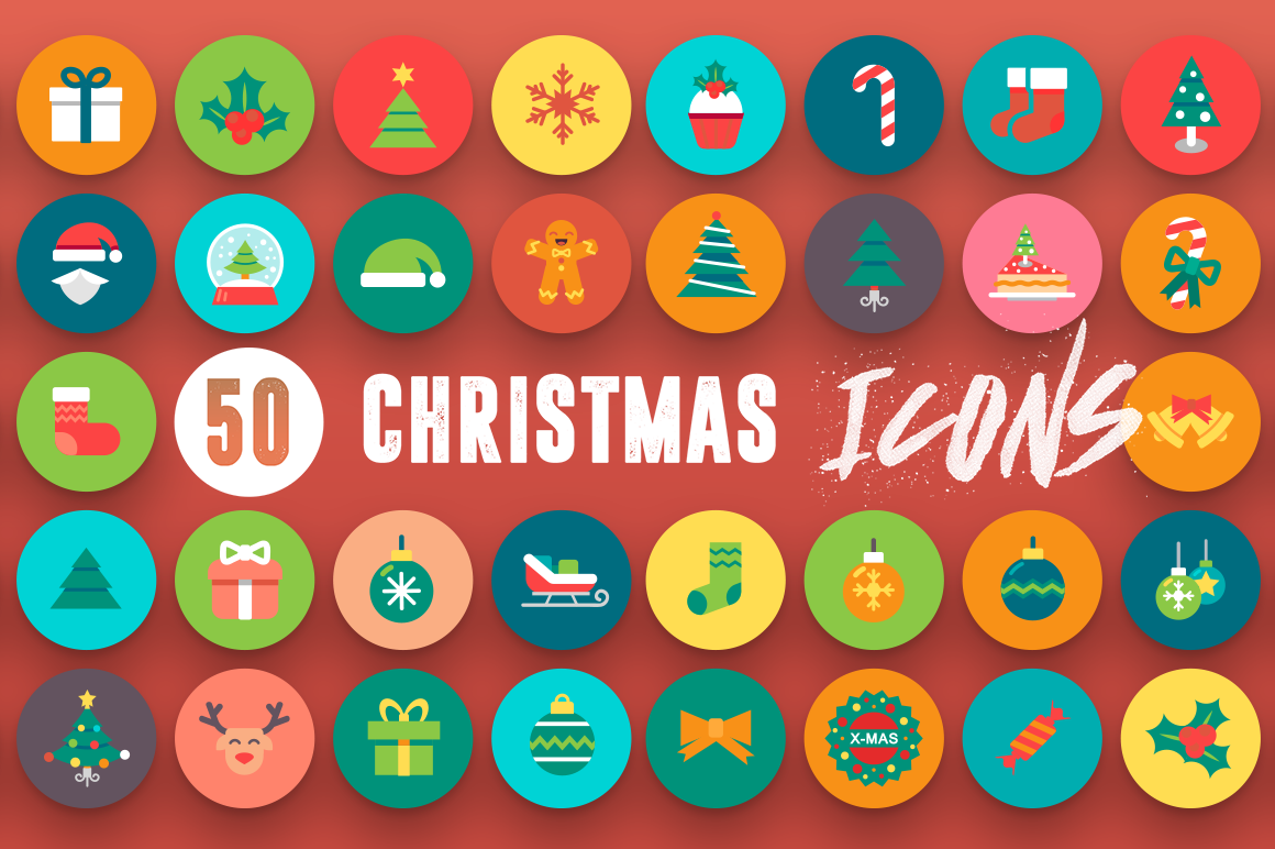 christmas-flat-icons