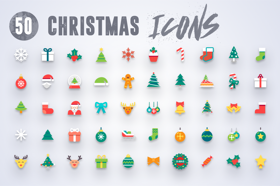 50 Christmas Icons 3 - Dighital Icons | Premium Icon Sets For All Your ...