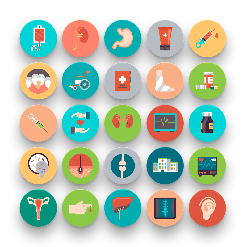 50 Medical Icons
