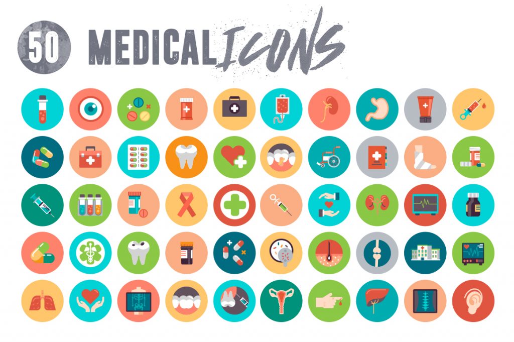 Modern Medical Icons