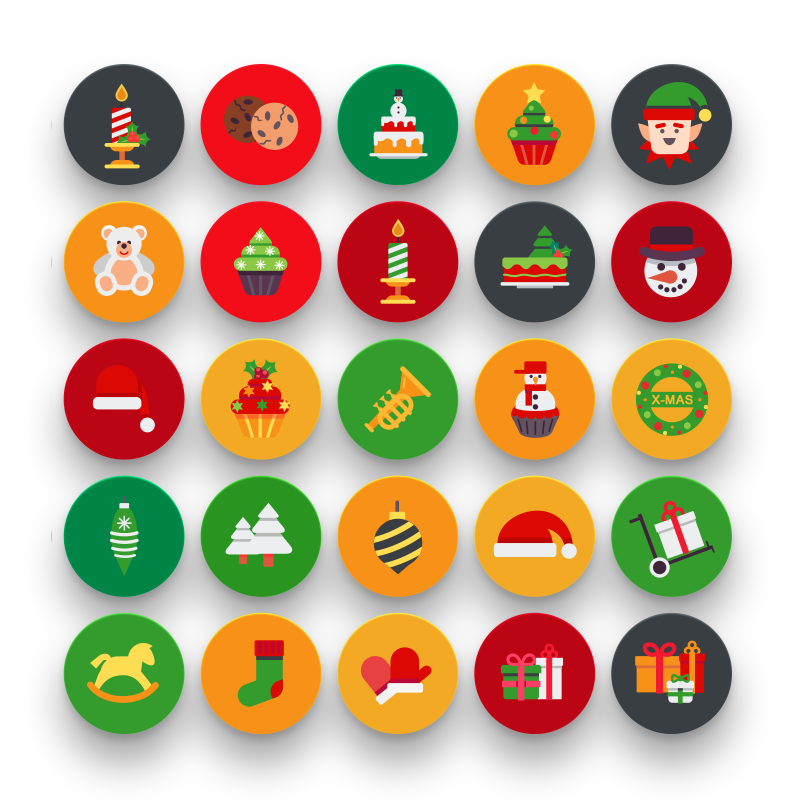 50 Christmas Icons