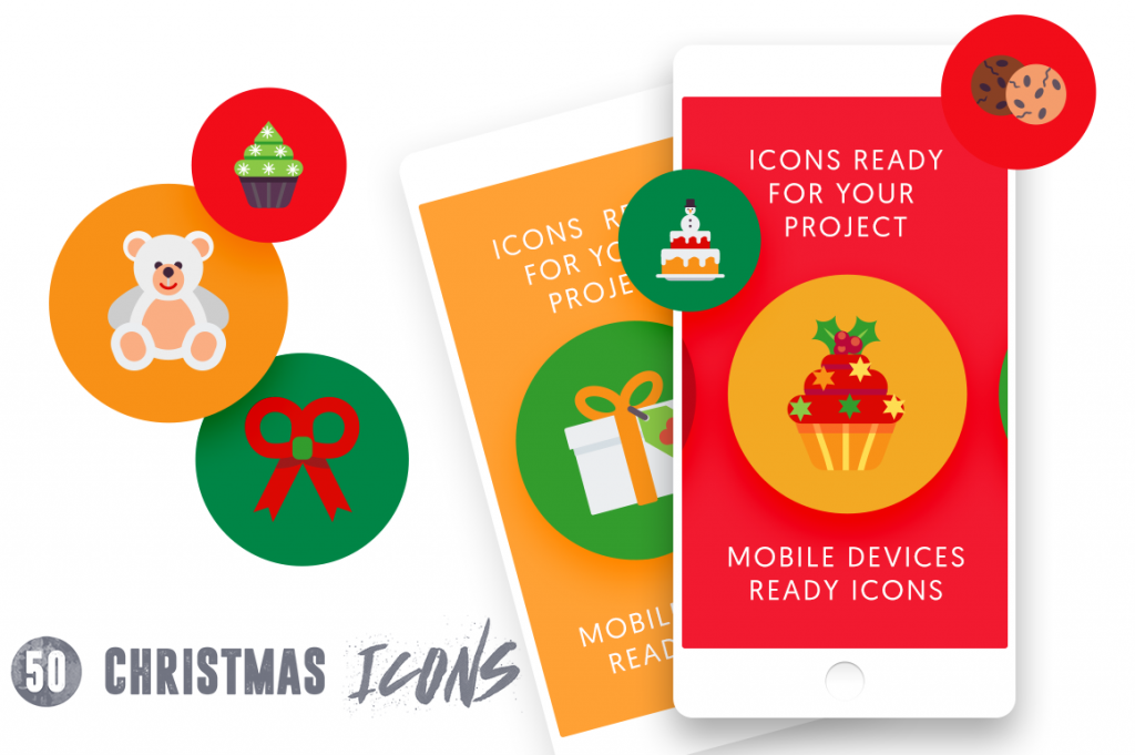 Mobile Ready Christmas Icons