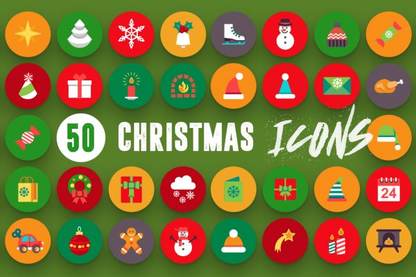 50 Christmas Icons 2 - Dighital Icons | Premium Icon Sets For All Your ...