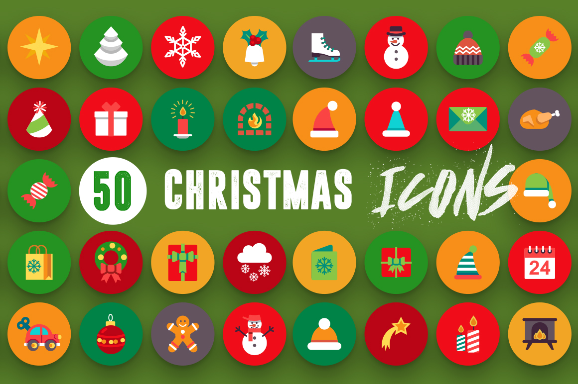 christmas-flat-icons