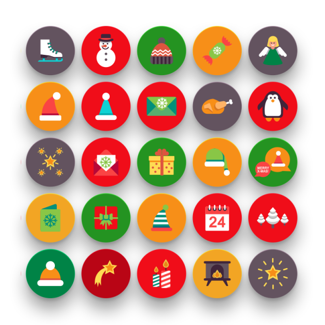 50 Christmas Icons 2 - Dighital Icons | Premium Icon Sets For All Your ...