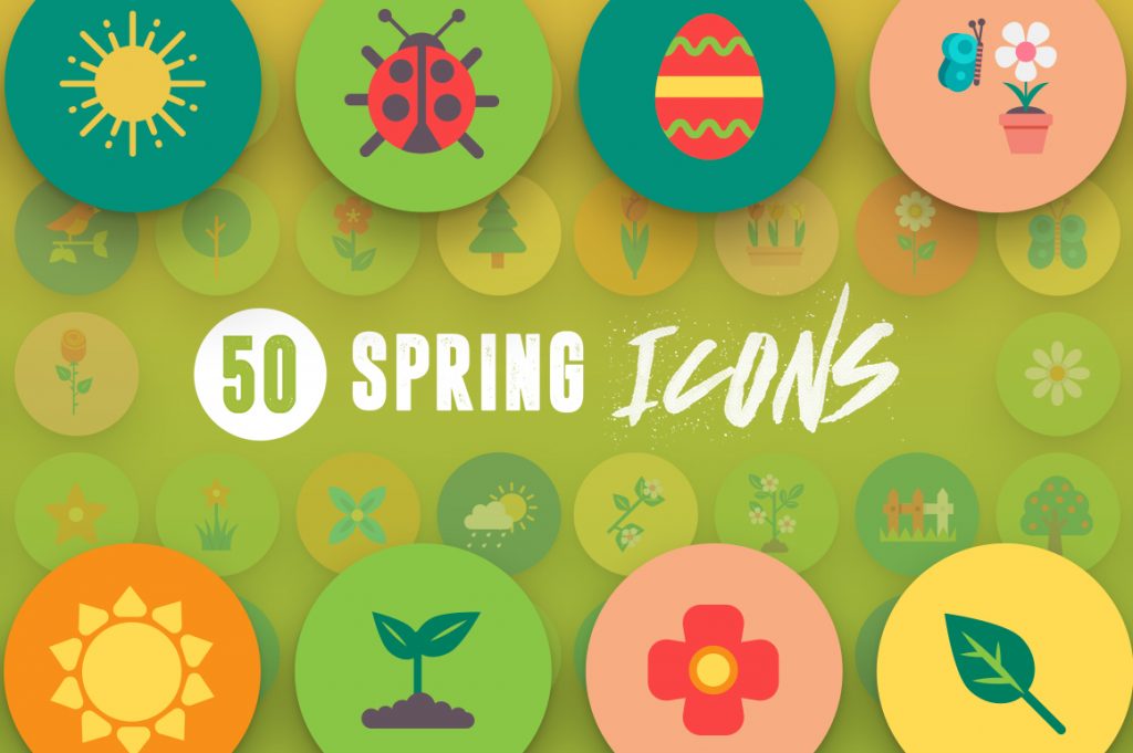 Compatible Spring Icons pack