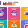 Spa-Sauna-Icons