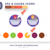 Spa-Sauna-Icons