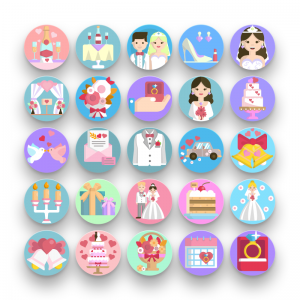 Wedding-love-married-icons-Icons-Cover