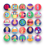 Coronavirus Transmission Icons