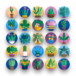 Plant icons