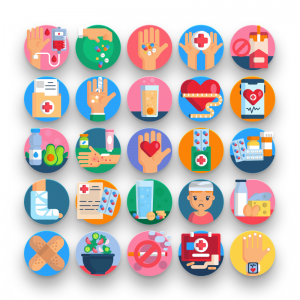 health pharmacy medical Icons