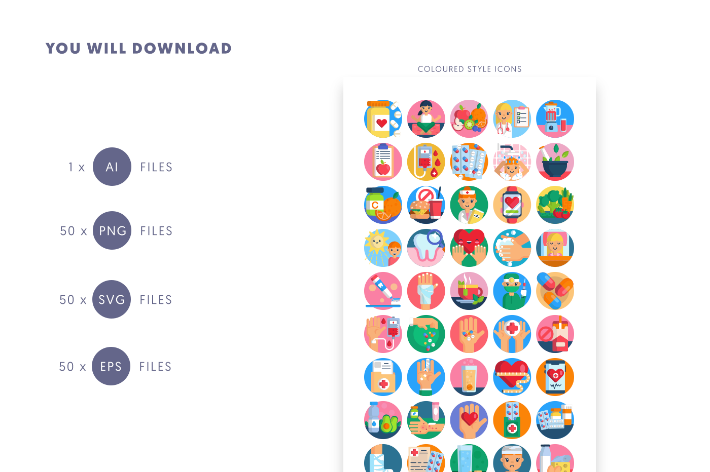  Health Pharmacy Icons