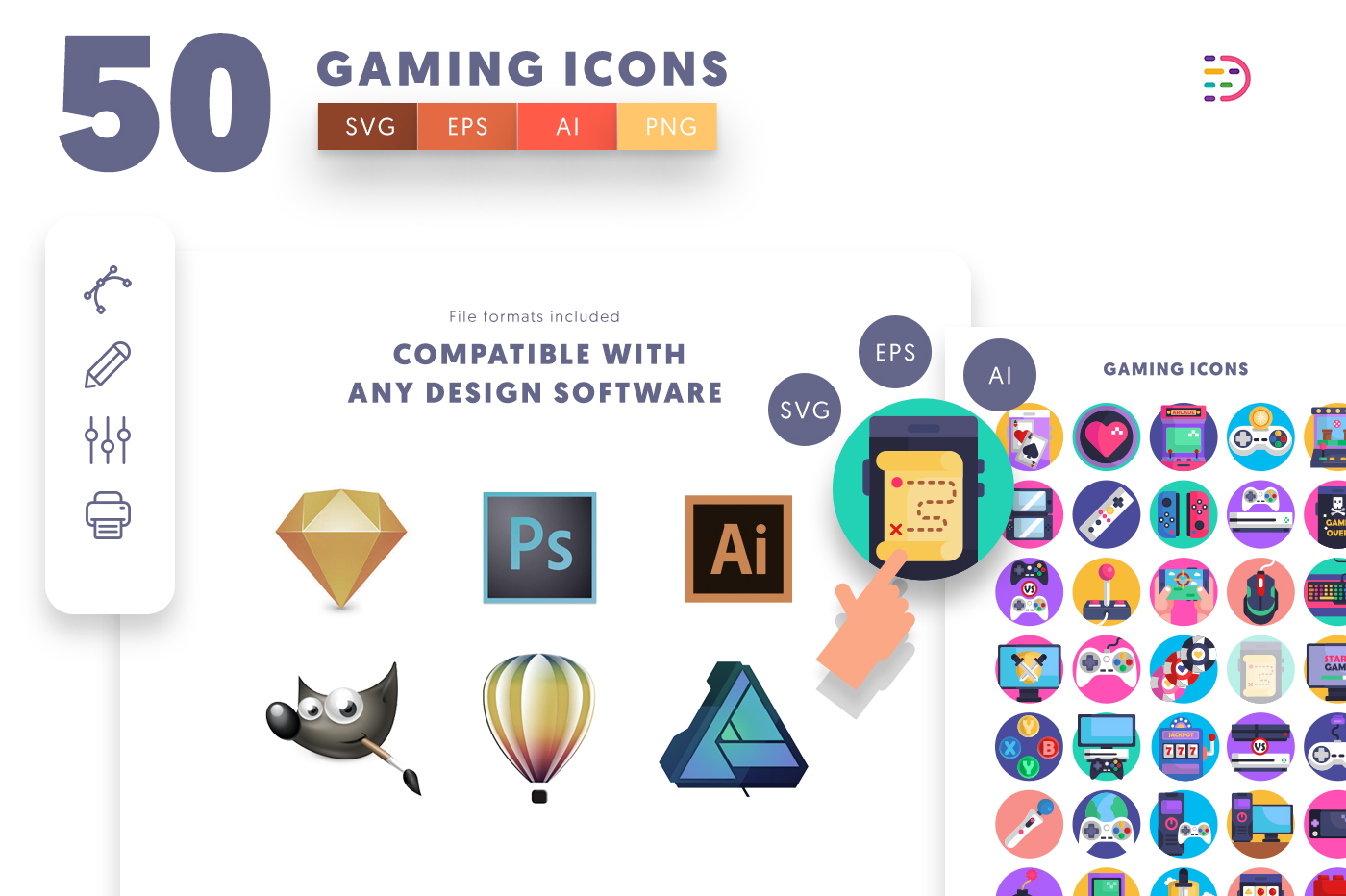 Compatible Gaming Icons pack