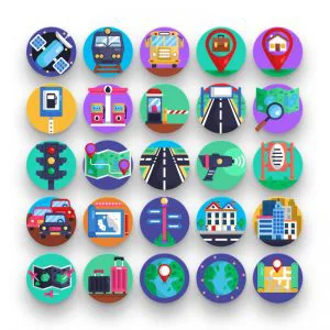 Map & Navigation Icons