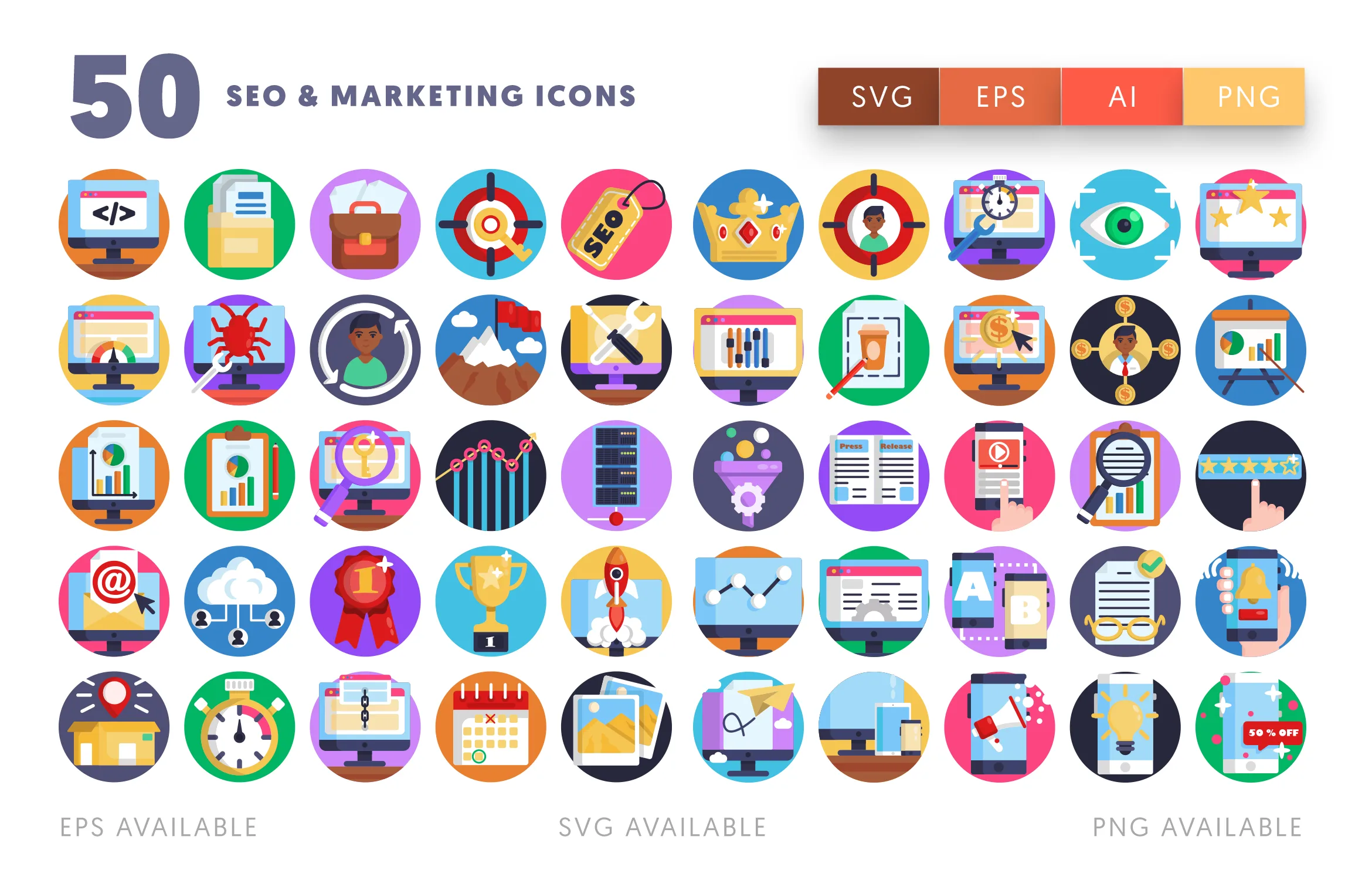 seo marketing icon
