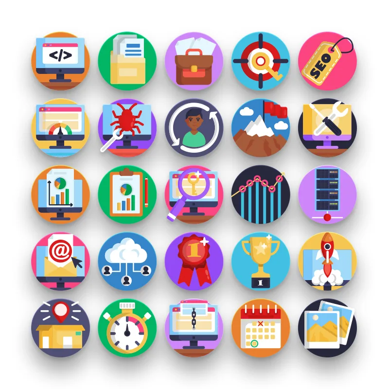 Seo & Marketing Icons