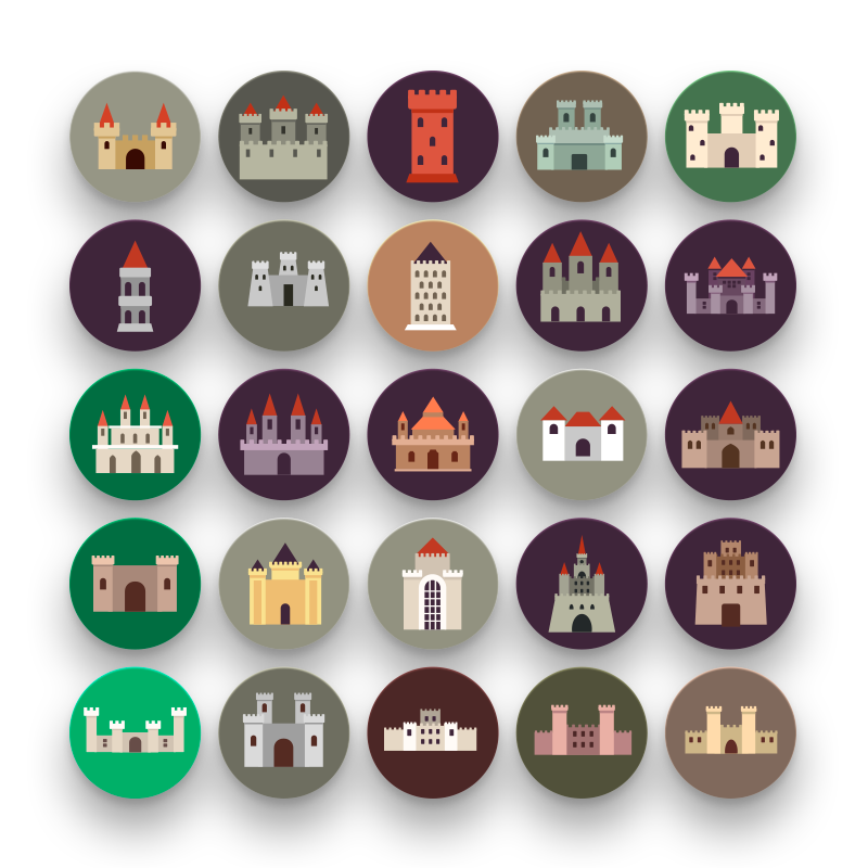 Castle Icons