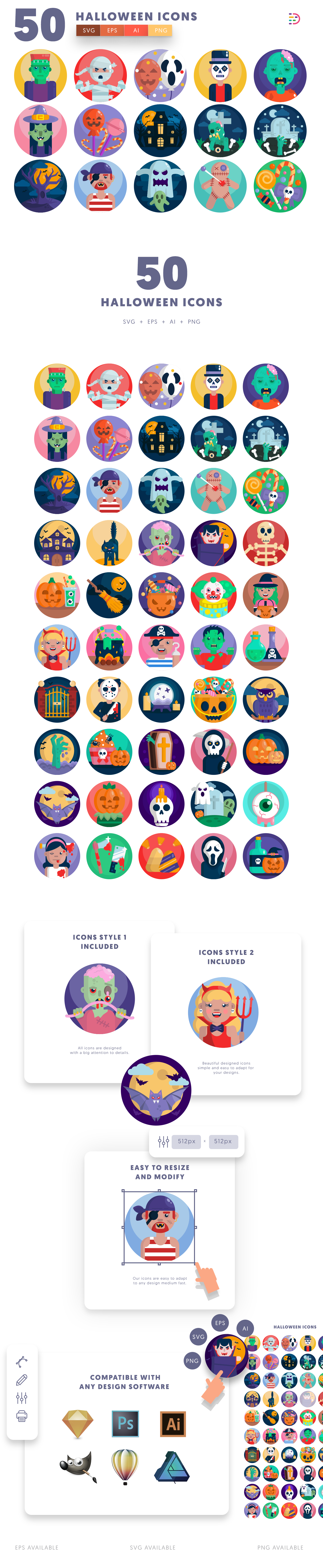  Halloween Icons