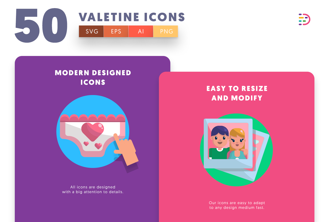 Design ready Valentines Icons