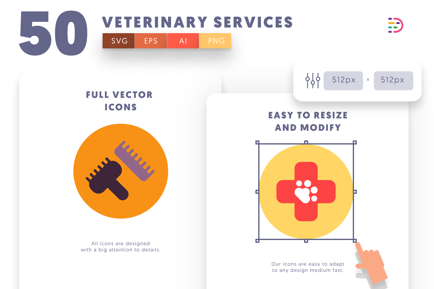 Compatible Veterinary Icons pack