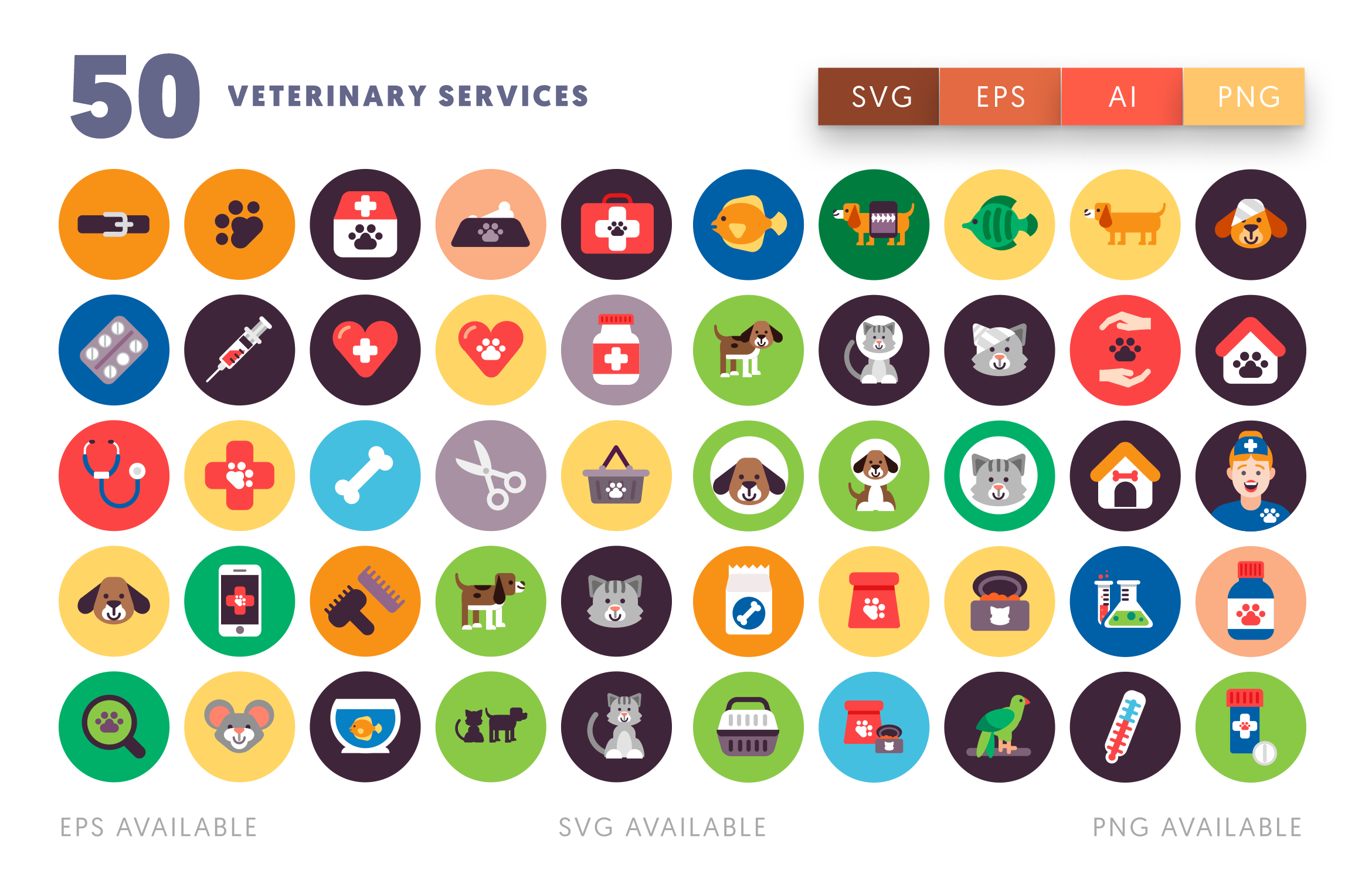 50 Petshop Icons