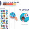 back to school icons