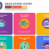 back to school icons