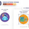 back to school icons