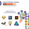 back to school icons