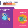 back to school icons