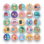 Smart home and IoT Icons