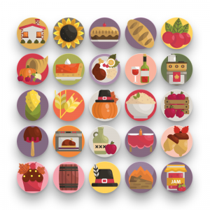 Thanksgiving Icons Cover