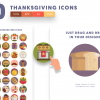 Thanksgiving Icons Cover