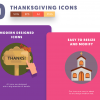 Thanksgiving Icons Cover