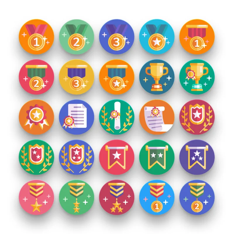 awards badges icons