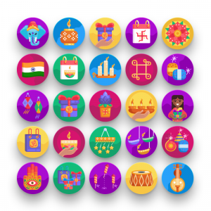 Diwali Icons Cover