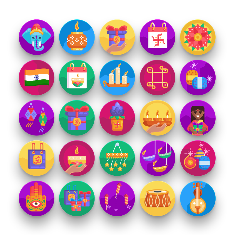 Diwali Icons