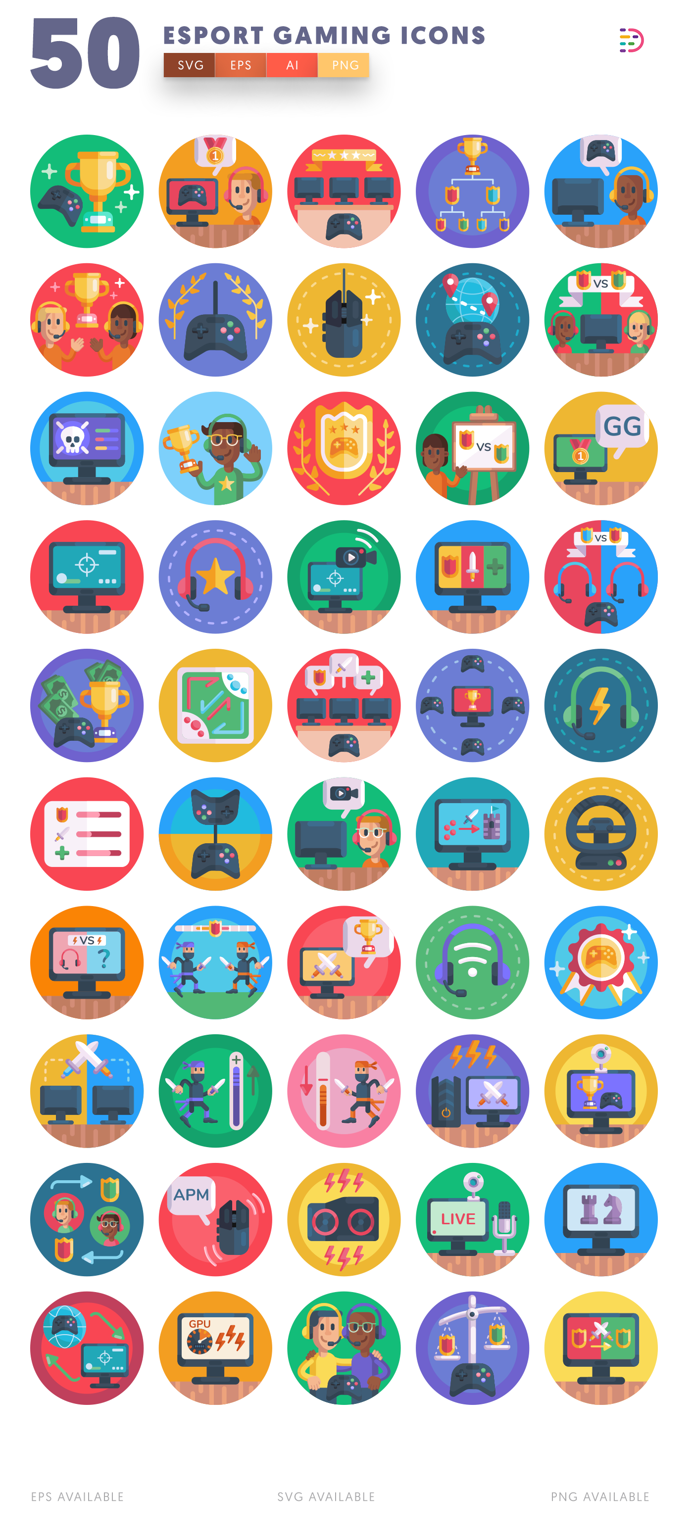 Esport Gaming icon pack