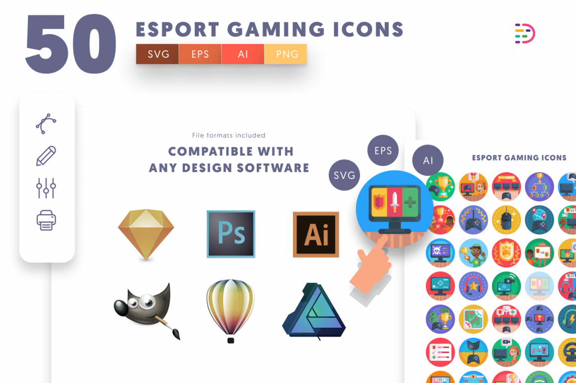Esport Gaming Icons - Dighital Icons | Premium Icon Sets For All Your ...