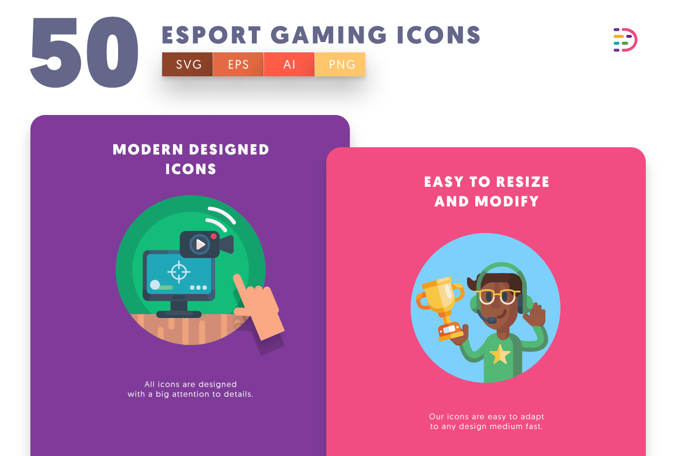 Esport Gaming icons png/svg/eps