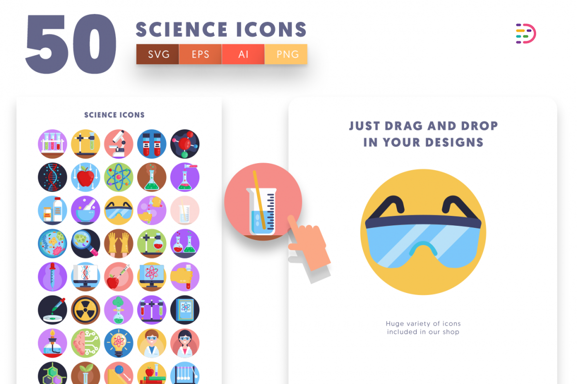 Science Icons - Dighital Icons | Premium Icon Sets For All Your Designs!