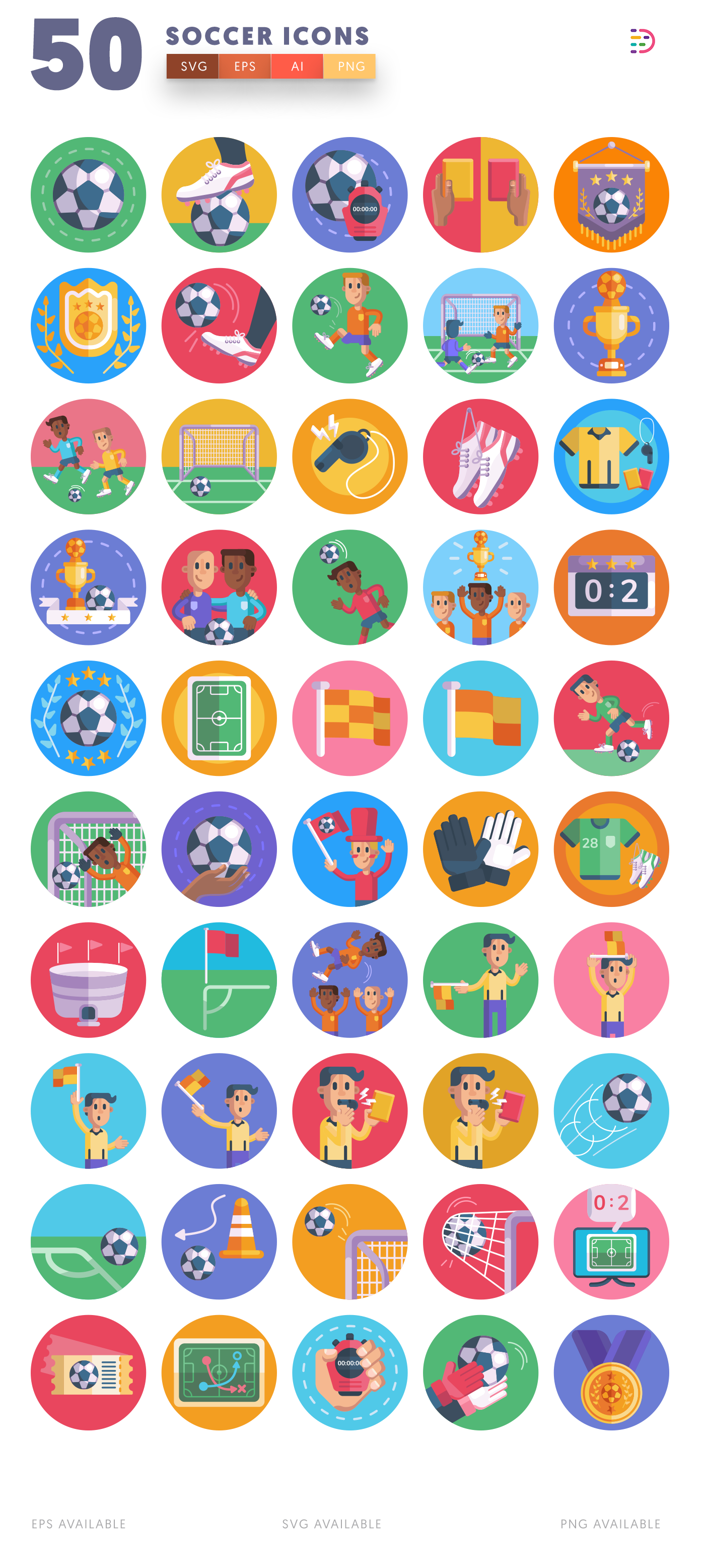 Soccer icon pack
