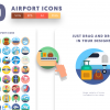 Airport Icons Cover