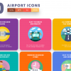 Airport Icons Cover