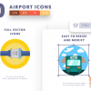 Airport Icons Cover