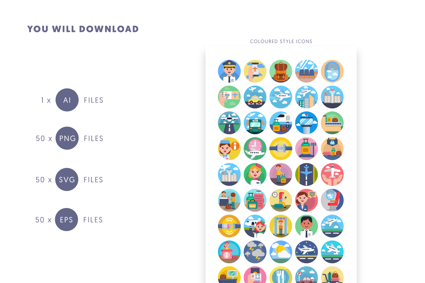 Compatible Airport Icons pack