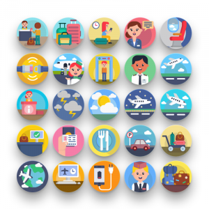 Airport Icons Cover