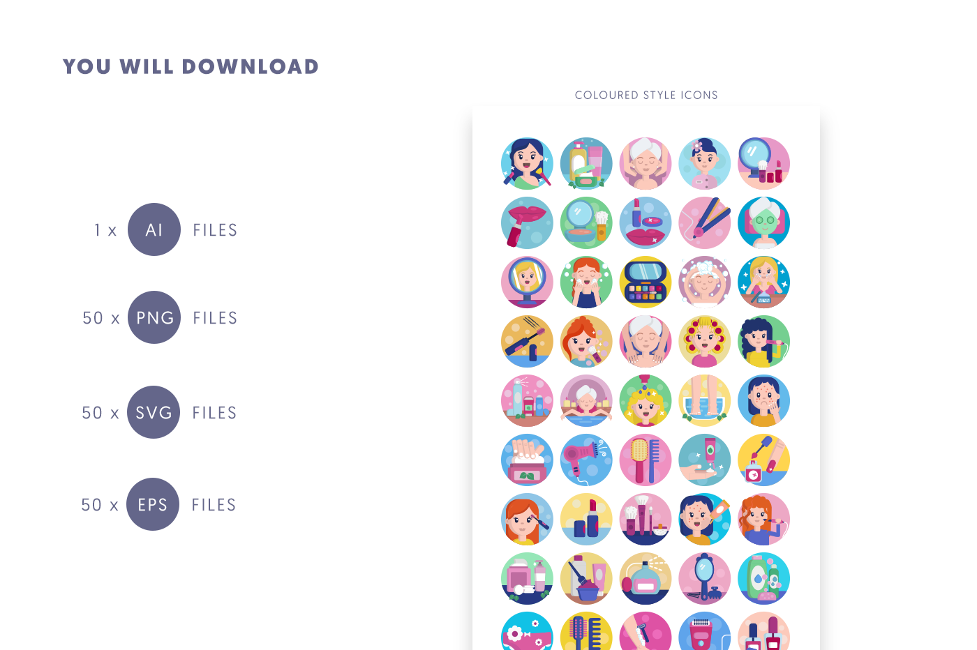 Compatible Beauty Icons pack