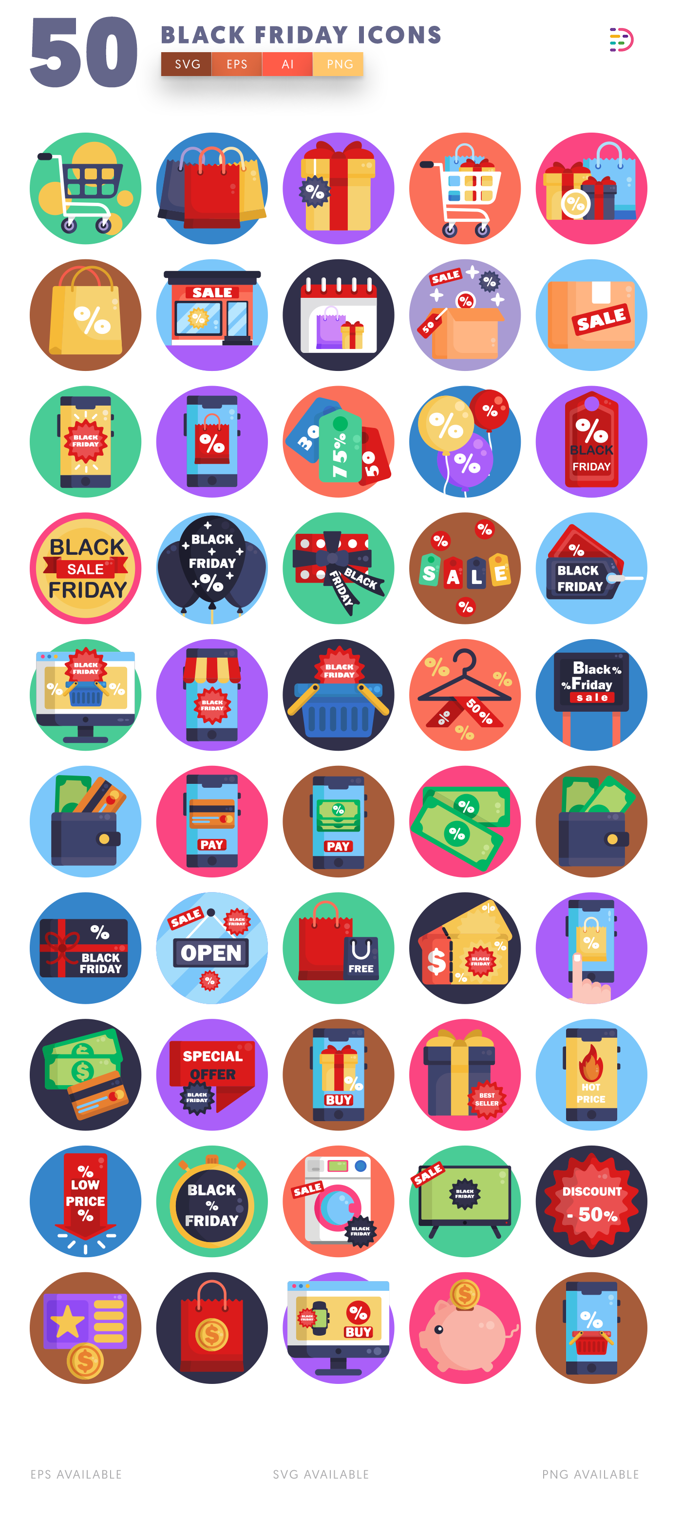Black Friday Icons